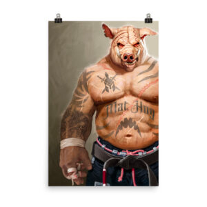 Mat Hog Poster