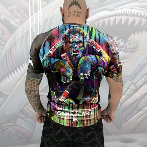 Color Splash Chimp Rash Guard