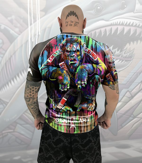 Color Splash Chimp Rash Guard
