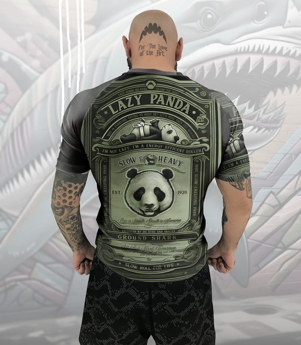 Lazy Panda Whiskey  Rash Guard