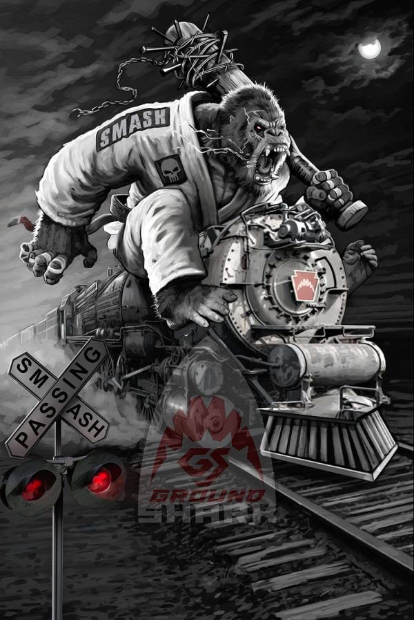 Smash Train Rash Guard - Image 2
