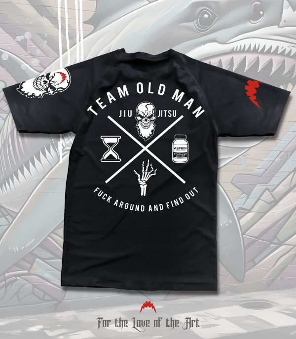 Team Old Man Rash Guard - Image 4