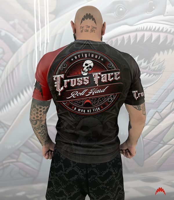 Cross Face Rash Guard
