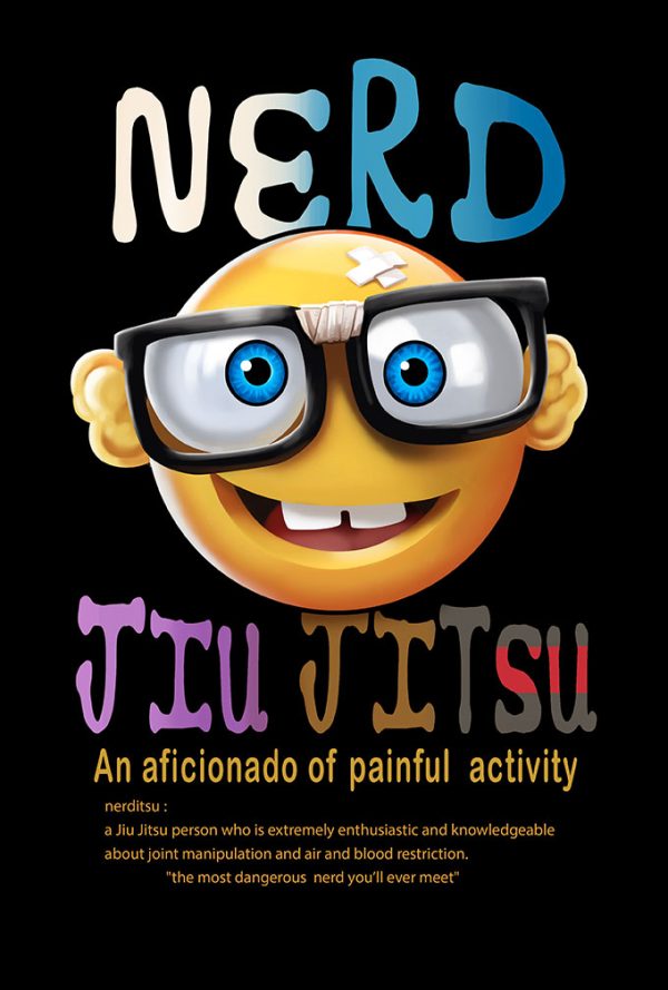 Nerd Jiu Jitsu rashie - Image 4