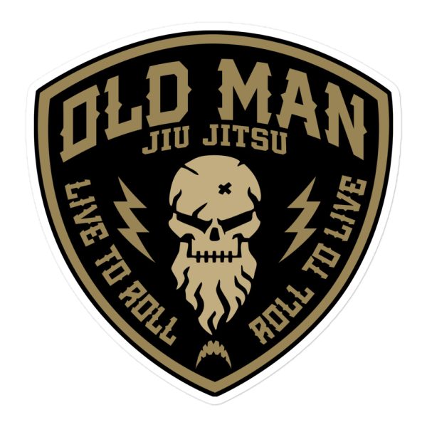 Old Man Badge stickers - Image 3