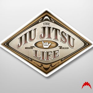 Surf Jiu Jitsu stickers