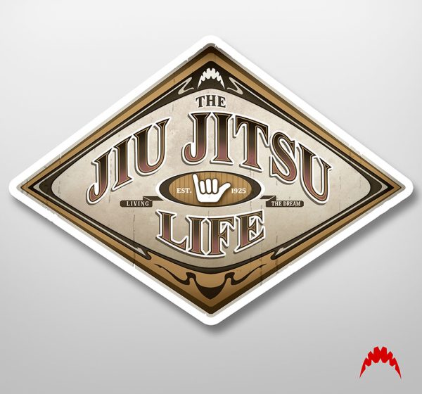 Surf Jiu Jitsu stickers